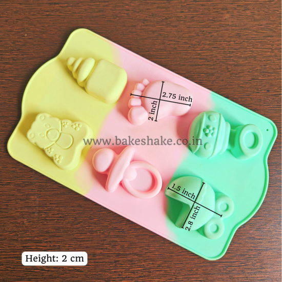 Baby shower cake moulds best sale